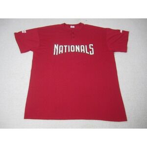 Washington Nationals Shirt Mens‎ 2XL XXL Red Stadium Tee  MLB Baseball Fan